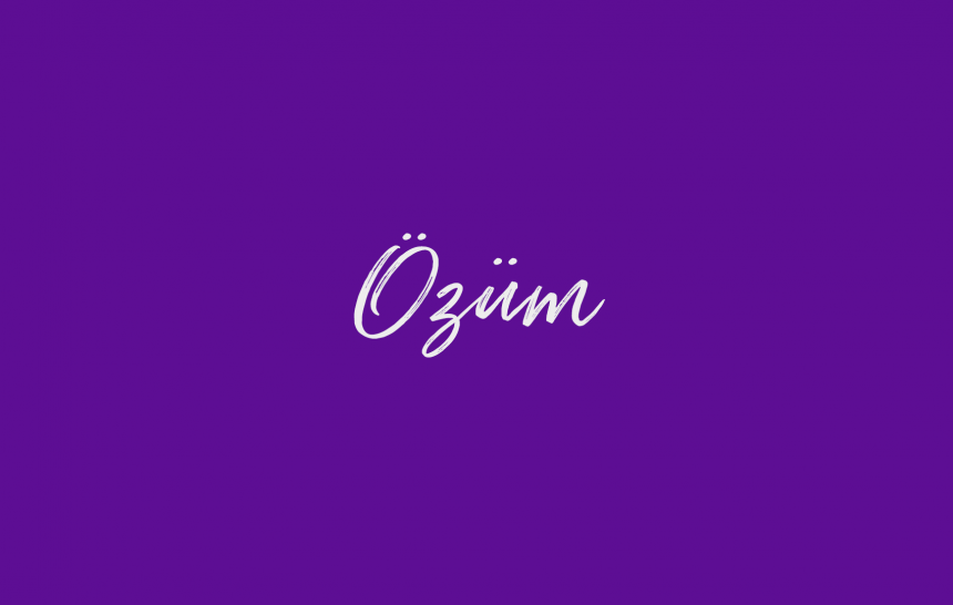 Özüm